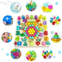 Jocuri montessori multifunctionale 6 in 1 33211